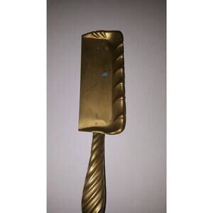 Vintage Brass Crumb Catcher Antique Kitchen